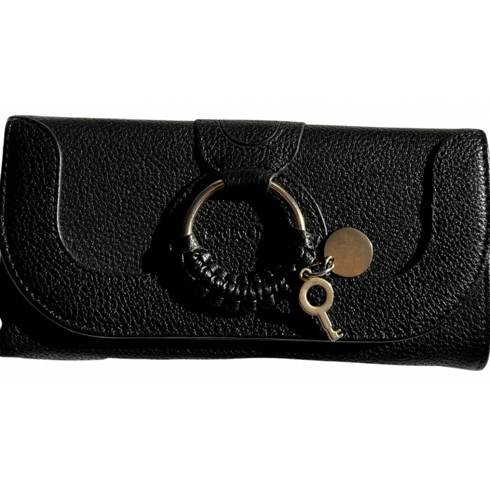 See by Chloe Black Leather Wallet